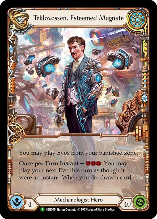 Teklovossen, Esteemed Magnate - HER096 card image
