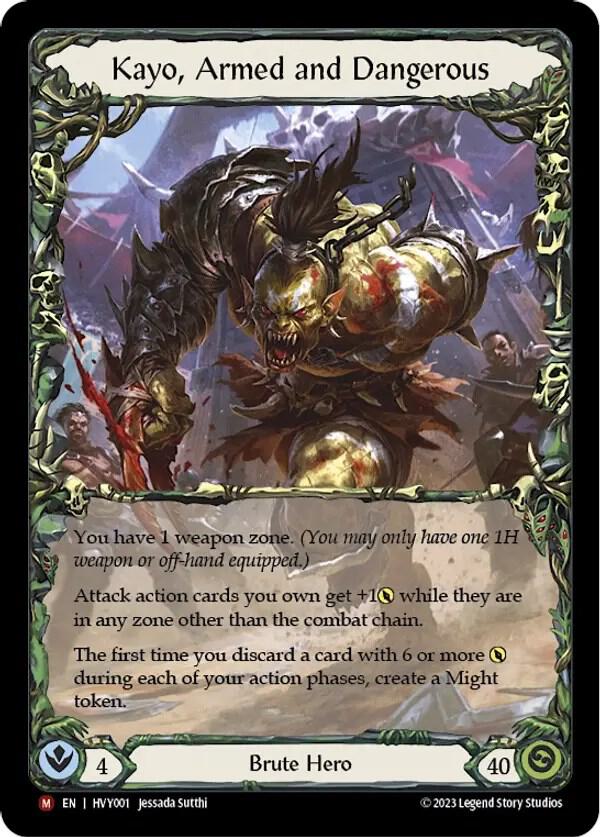 Kayo, Armed and Dangerous card image