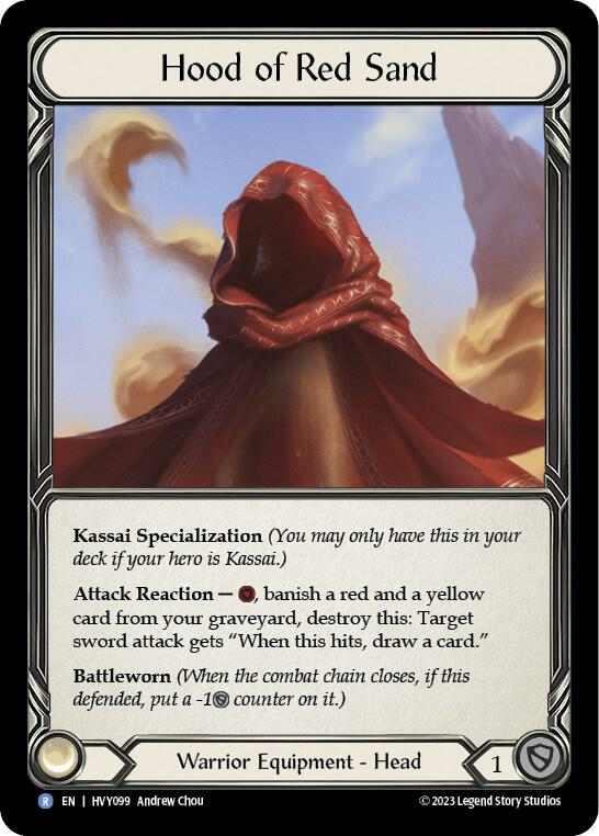 Hood of Red Sand card image