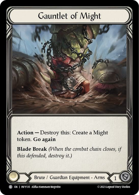 Gauntlet of Might card image