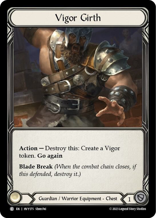 Vigor Girth card image