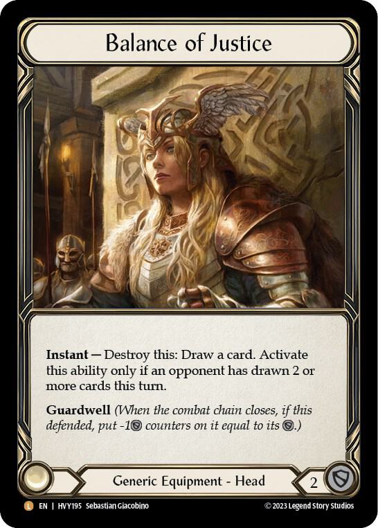 Balance of Justice card image