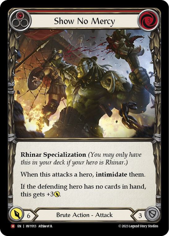 Show No Mercy card image