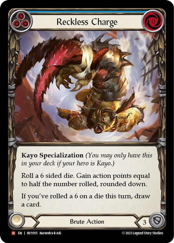Reckless Charge card image