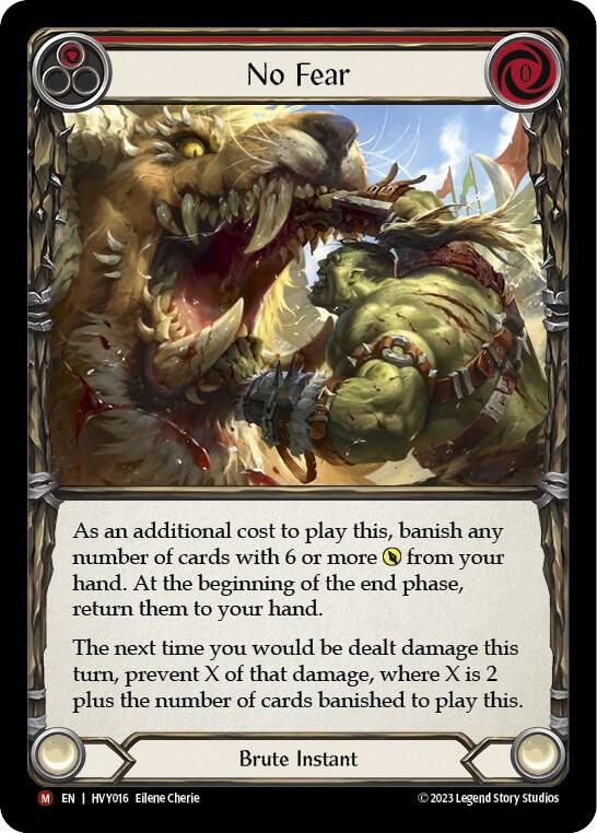 No Fear card image