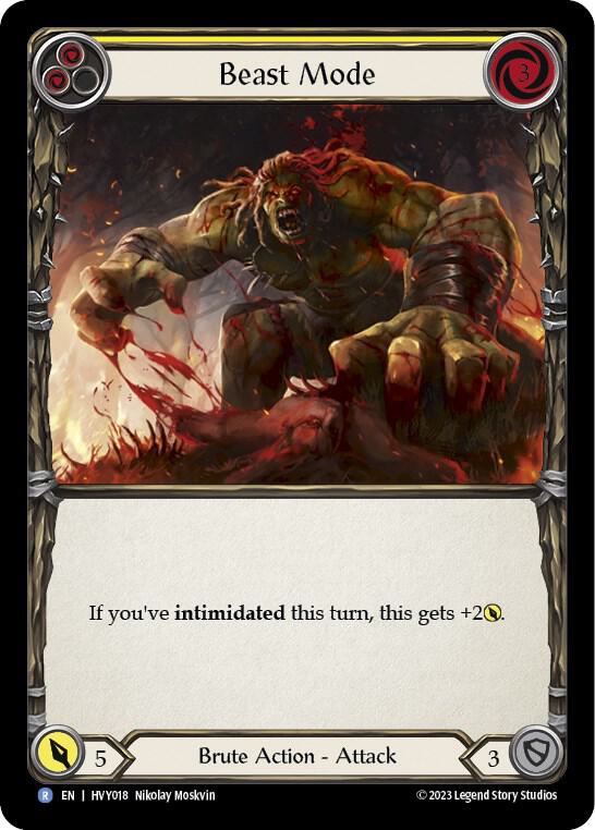 Beast Mode (Yellow) card image