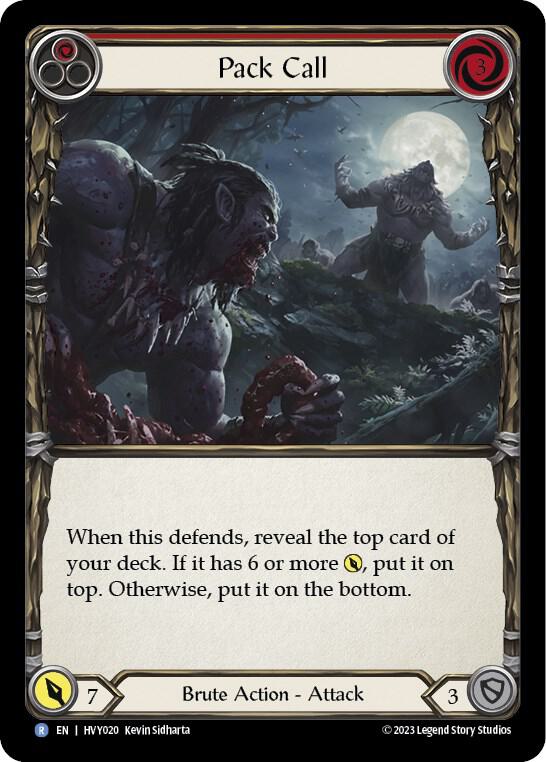 Pack Call (Red) card image