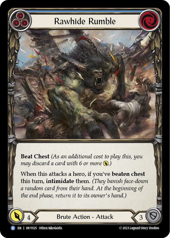 Rawhide Rumble (Blue) card image