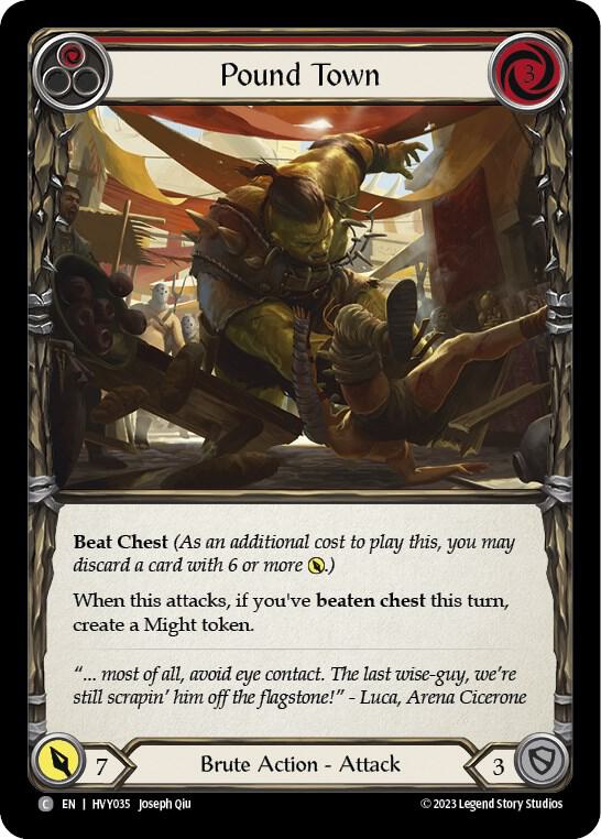 Pound Town (Red) card image