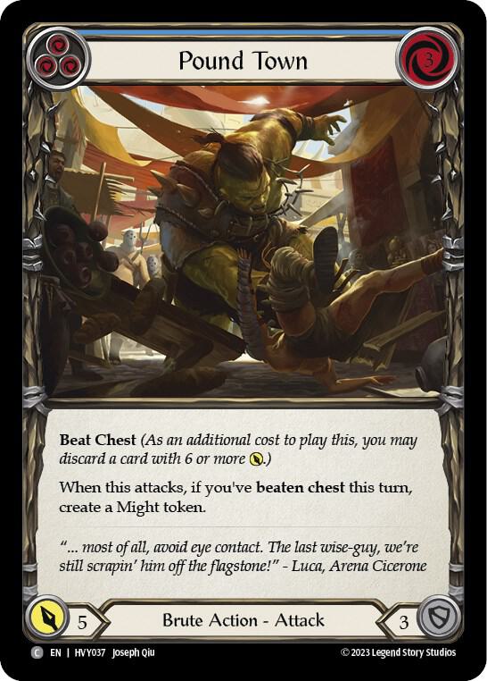 Pound Town (Blue) card image