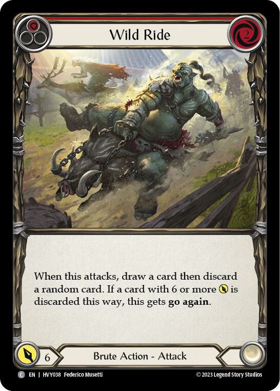 Wild Ride (Red) card image
