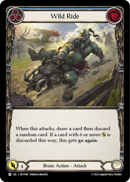 Wild Ride (Blue) card image