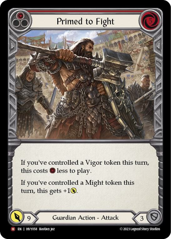Primed to Fight card image