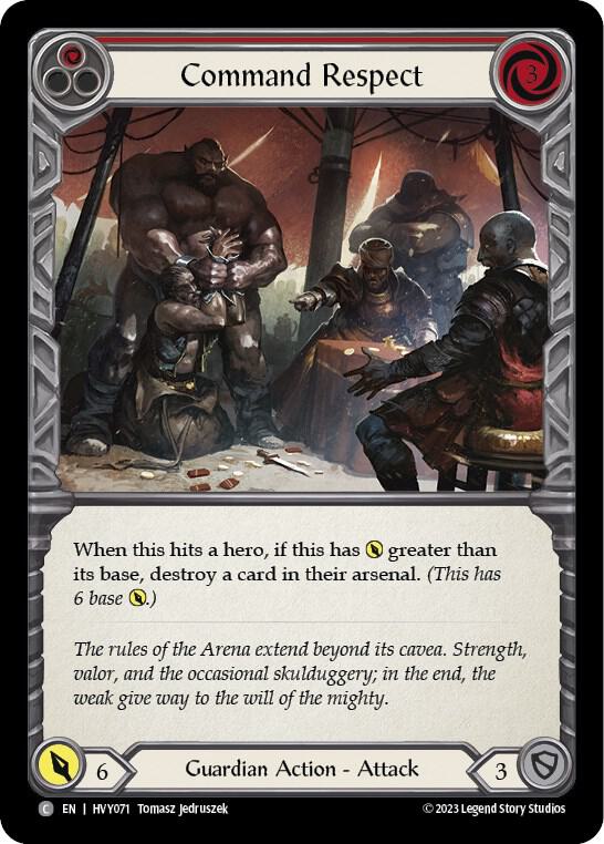 Command Respect (Red) card image