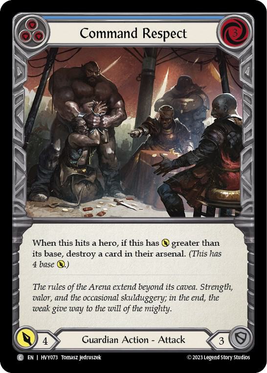 Command Respect (Blue) card image