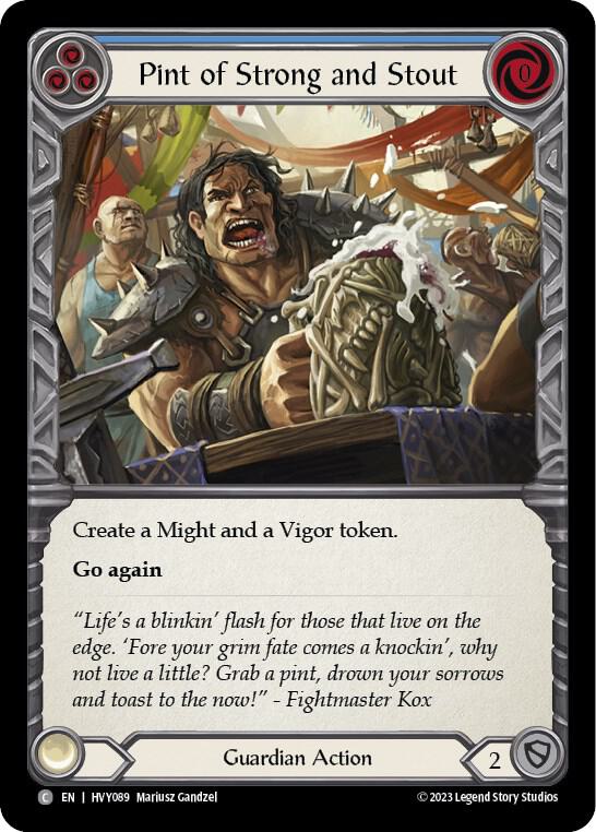 Pint of Strong and Stout card image