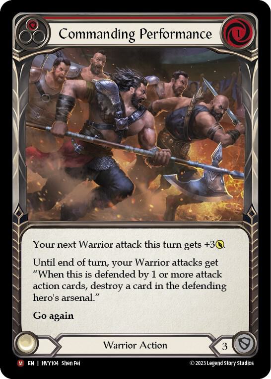 Commanding Performance card image
