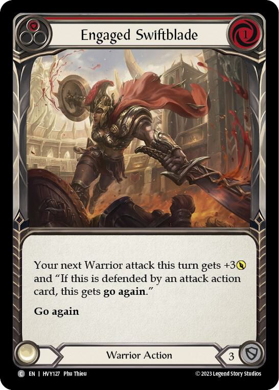 Engaged Swiftblade (Red) card image