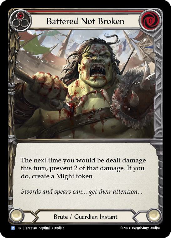 Battered Not Broken card image