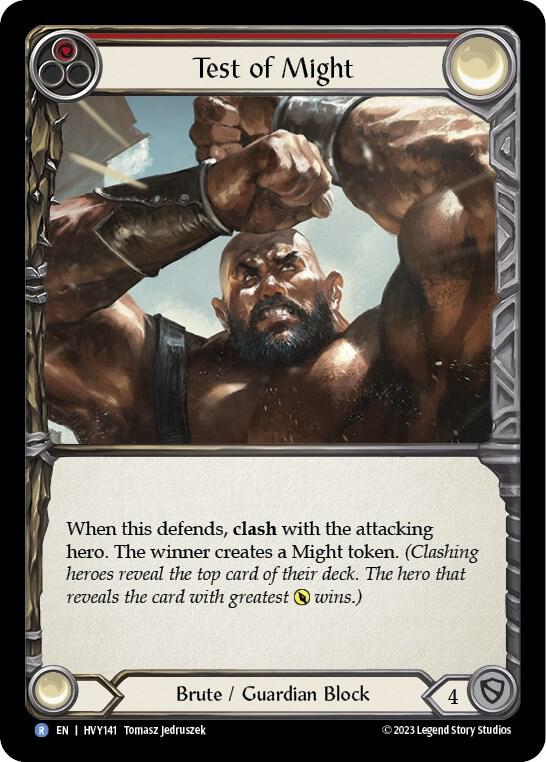 Test of Might card image