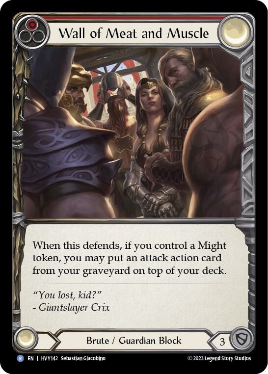 Wall of Meat and Muscle card image