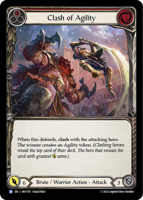 Clash of Agility (Red) card image