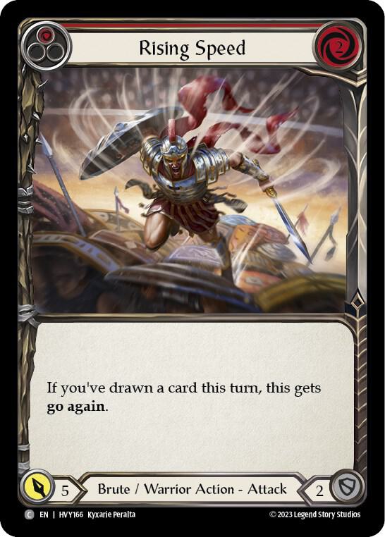 Rising Speed (Red) card image