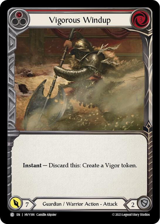 Vigorous Windup (Red) card image