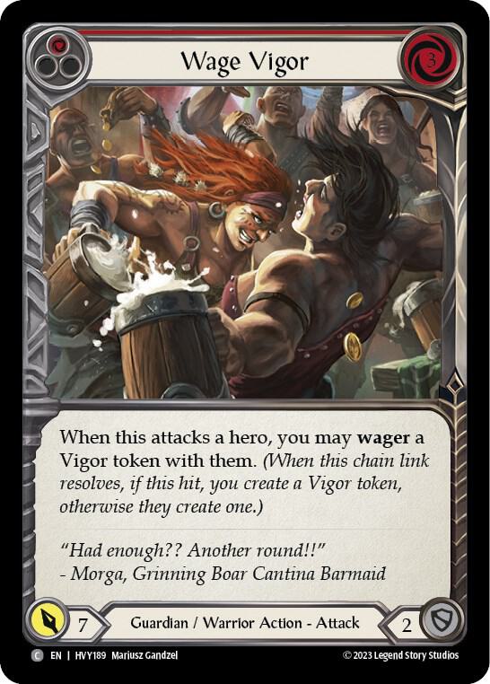 Wage Vigor (Red) card image