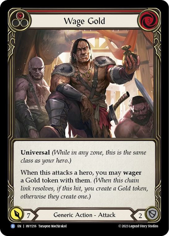 Wage Gold (Red) card image