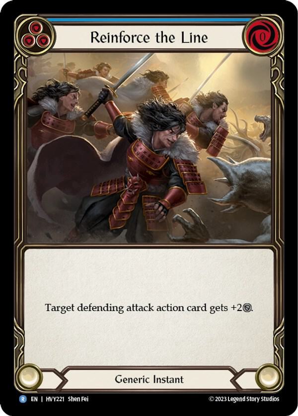 Reinforce the Line (Blue) card image