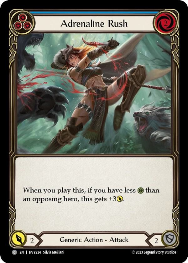 Adrenaline Rush (Blue) card image