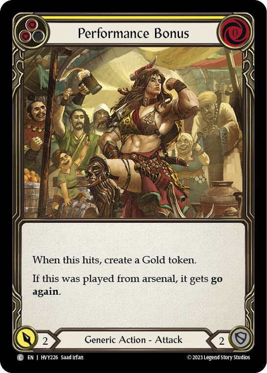 Performance Bonus (Yellow) card image