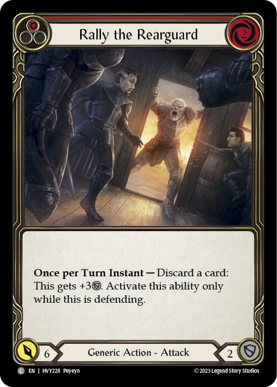 Rally the Rearguard (Red) card image