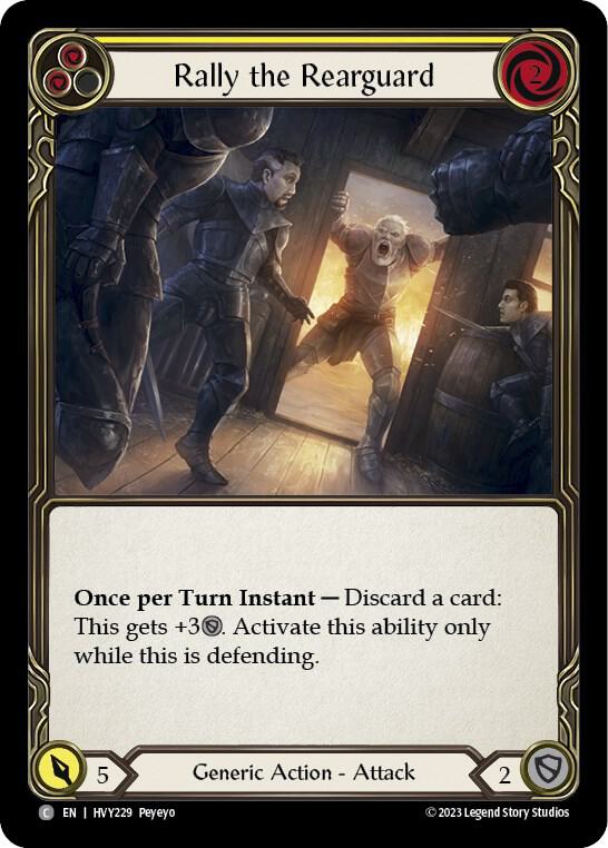 Rally the Rearguard (Yellow) card image