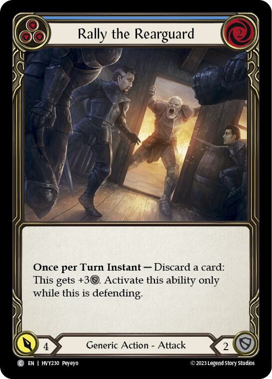 Rally the Rearguard (Blue) card image