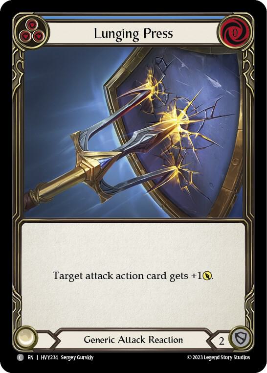 Lunging Press card image