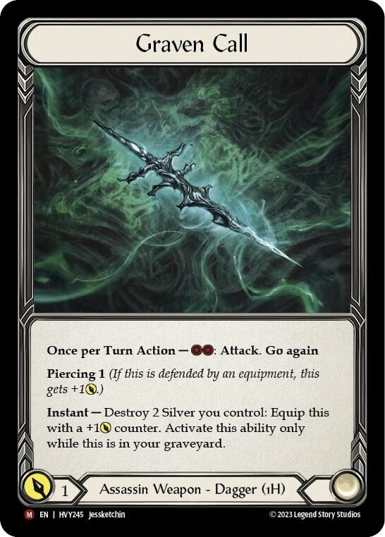 Graven Call card image