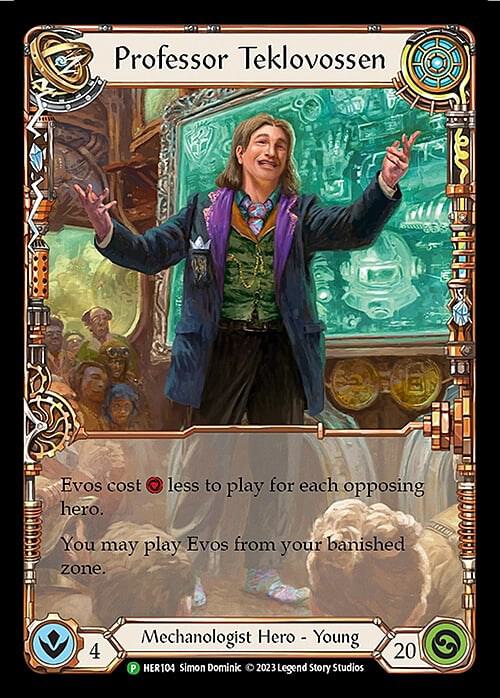 Professor Teklovossen - HER104 card image