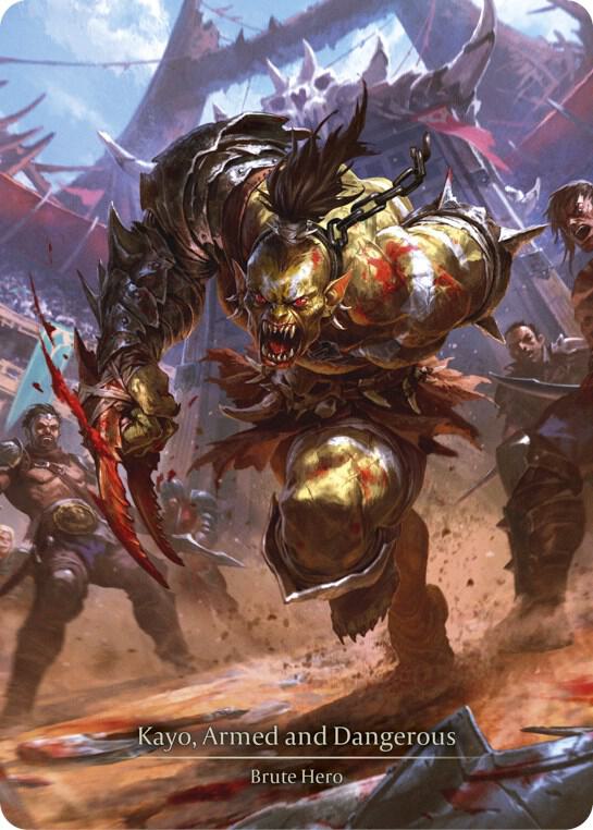 Kayo, Armed and Dangerous (Marvel) card image