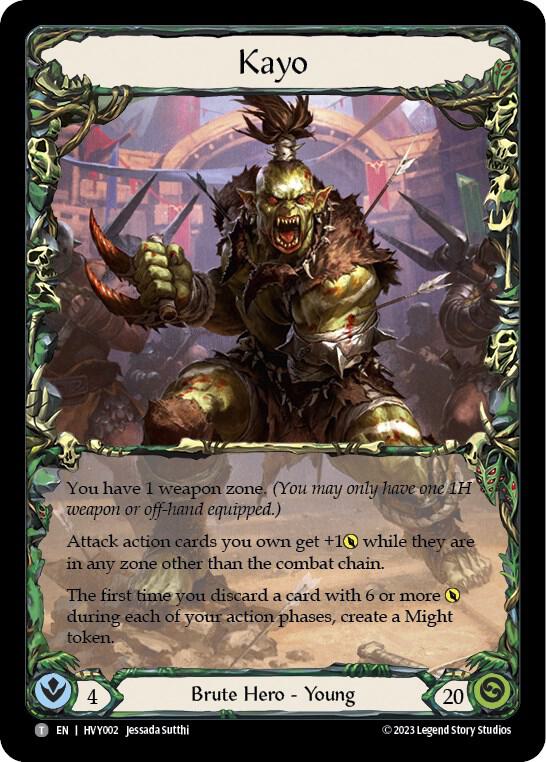 Kayo // Rhinar card image