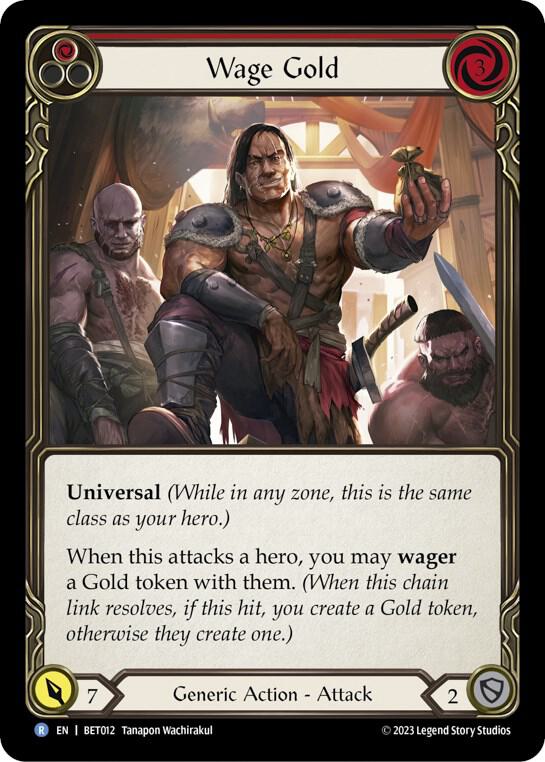 Wage Gold (Red) card image