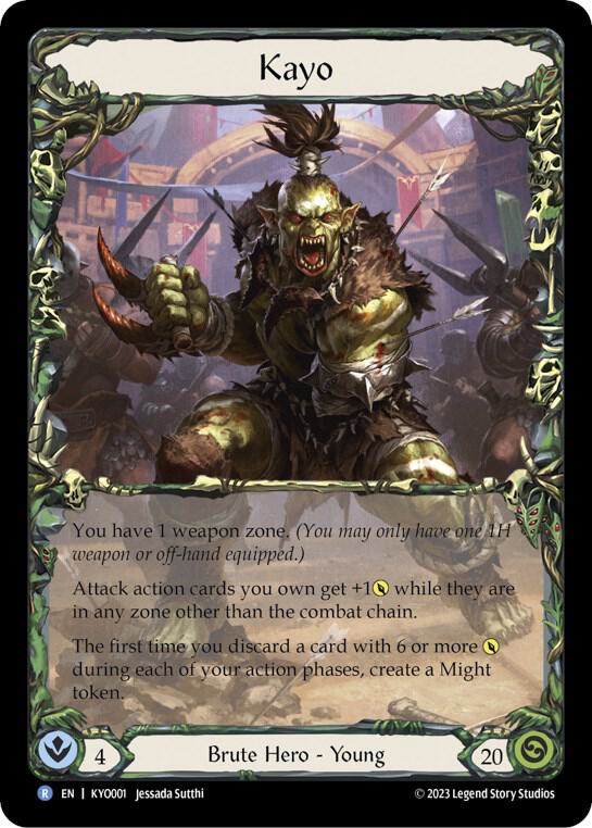 Kayo, Armed and Dangerous card image