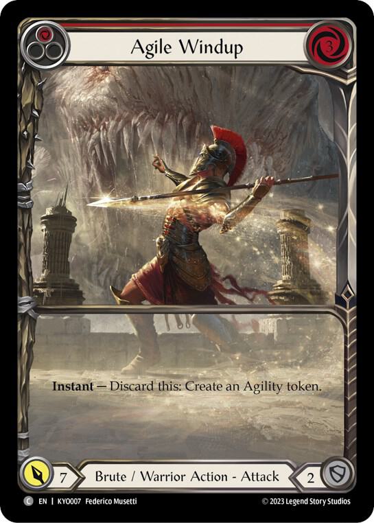 Agile Windup (Red) card image
