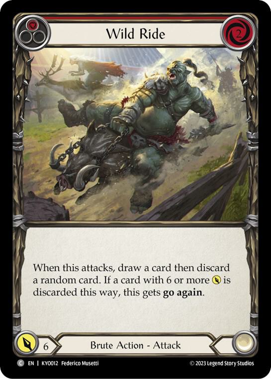 Wild Ride (Red) card image