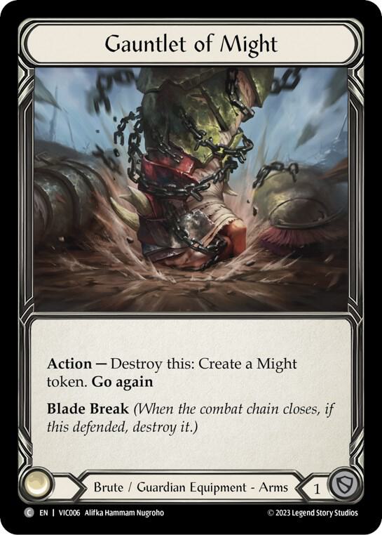 Gauntlet of Might card image