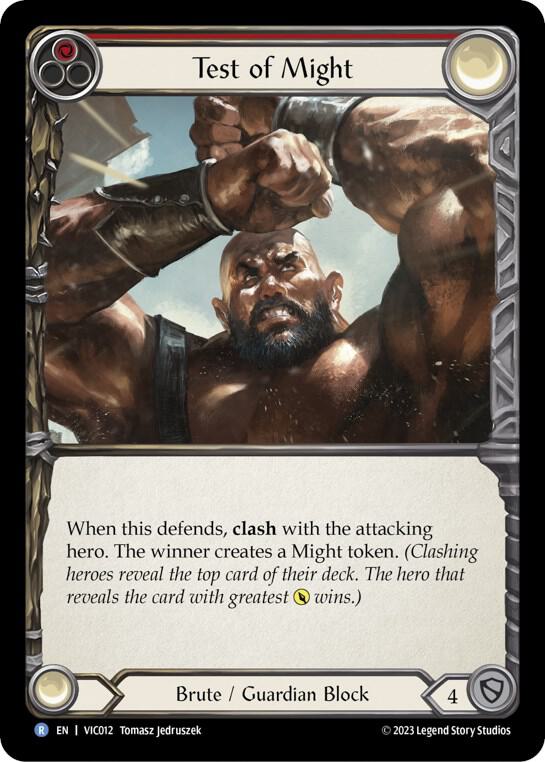 Test of Might card image