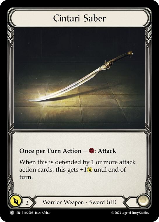 Cintari Saber card image