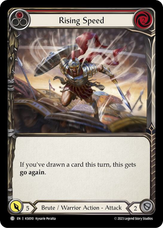Rising Speed (Red) card image