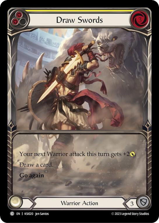 Draw Swords (Yellow) card image